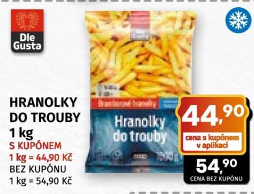 Hranolky do trouby,