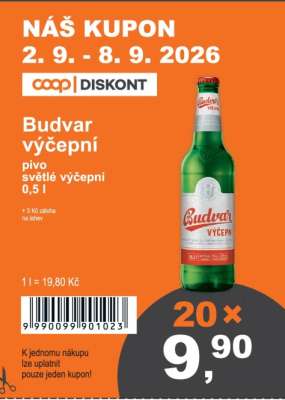 Budvar výčepní