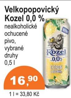 VELKOPOPOVICKÝ KOZEL 0,0%