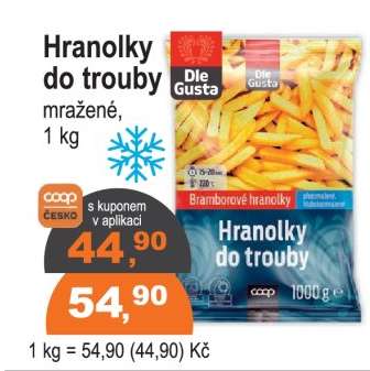 Die Gusta Hranolky do trouby