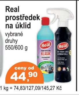 Real prostředek na úklid