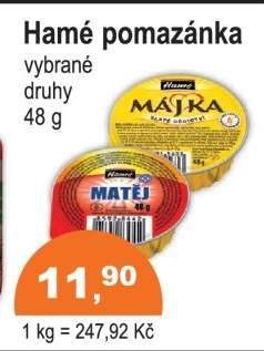 HAMÉ POMAZÁNKA