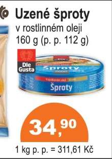 UZENÉ ŠPROTY