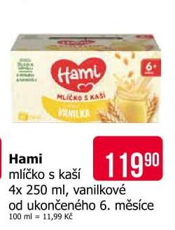 Hami Mlíčko s kaší