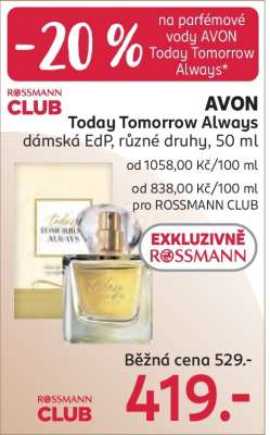AVON Today Tomorrow Always