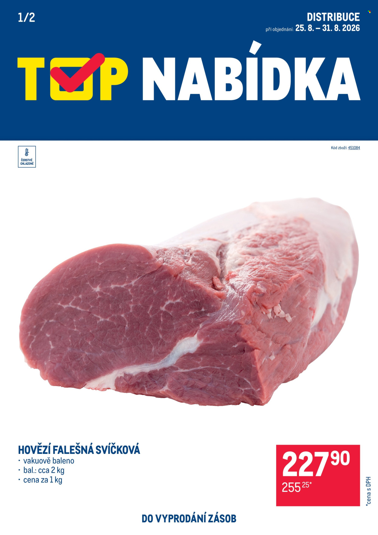Leták MAKRO - 25.8.2026 - 31.8.2026. Strana 1