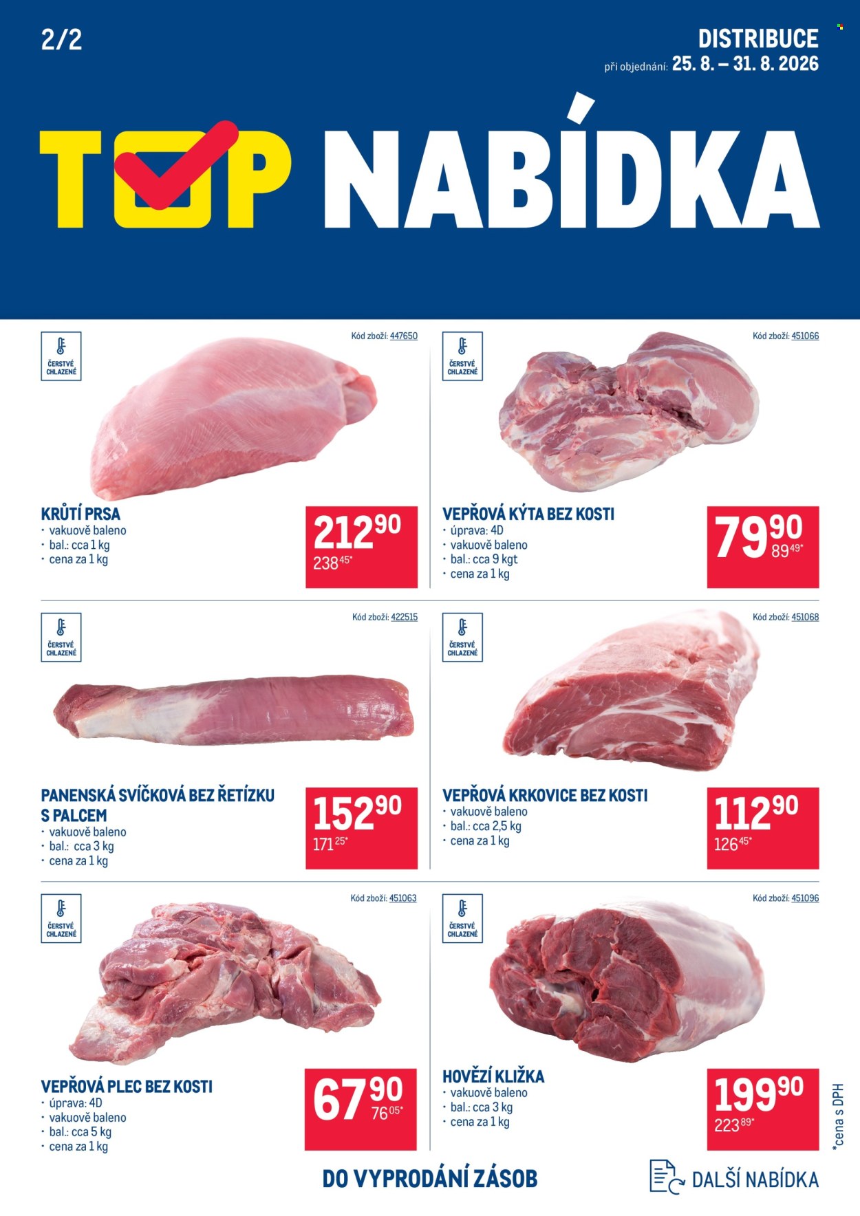 Leták MAKRO - 25.8.2026 - 31.8.2026. Strana 2