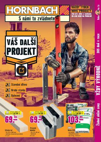 thumbnail - Leták HORNBACH - Váš další projekt - Stavebniny