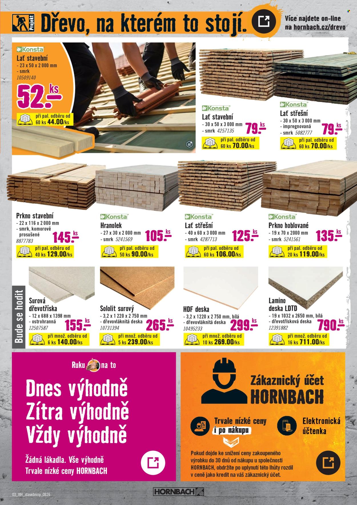 Leták HORNBACH - 26.8.2026 - 9.9.2026. Strana 3
