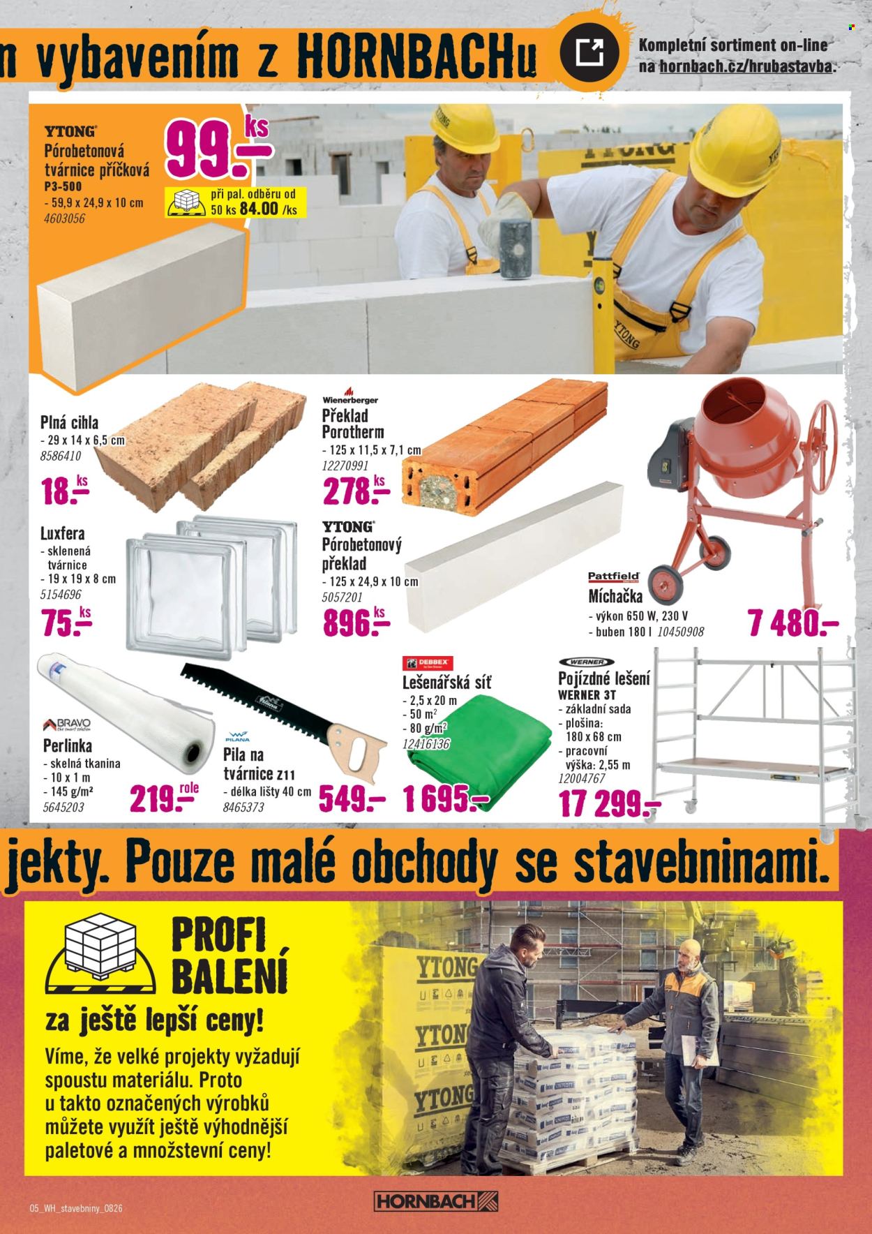 Leták HORNBACH - 26.8.2026 - 9.9.2026. Strana 5