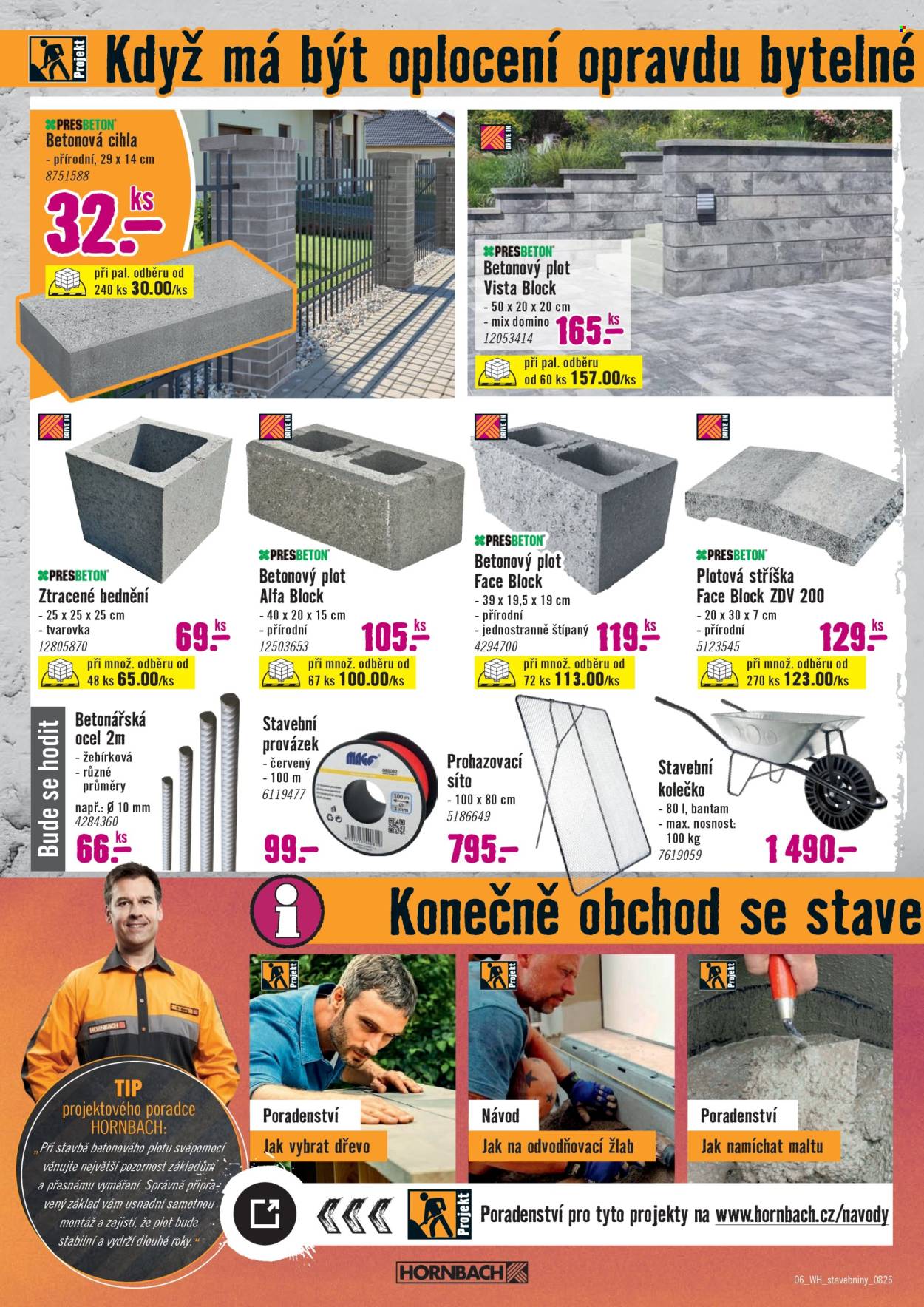Leták HORNBACH - 26.8.2026 - 9.9.2026. Strana 6