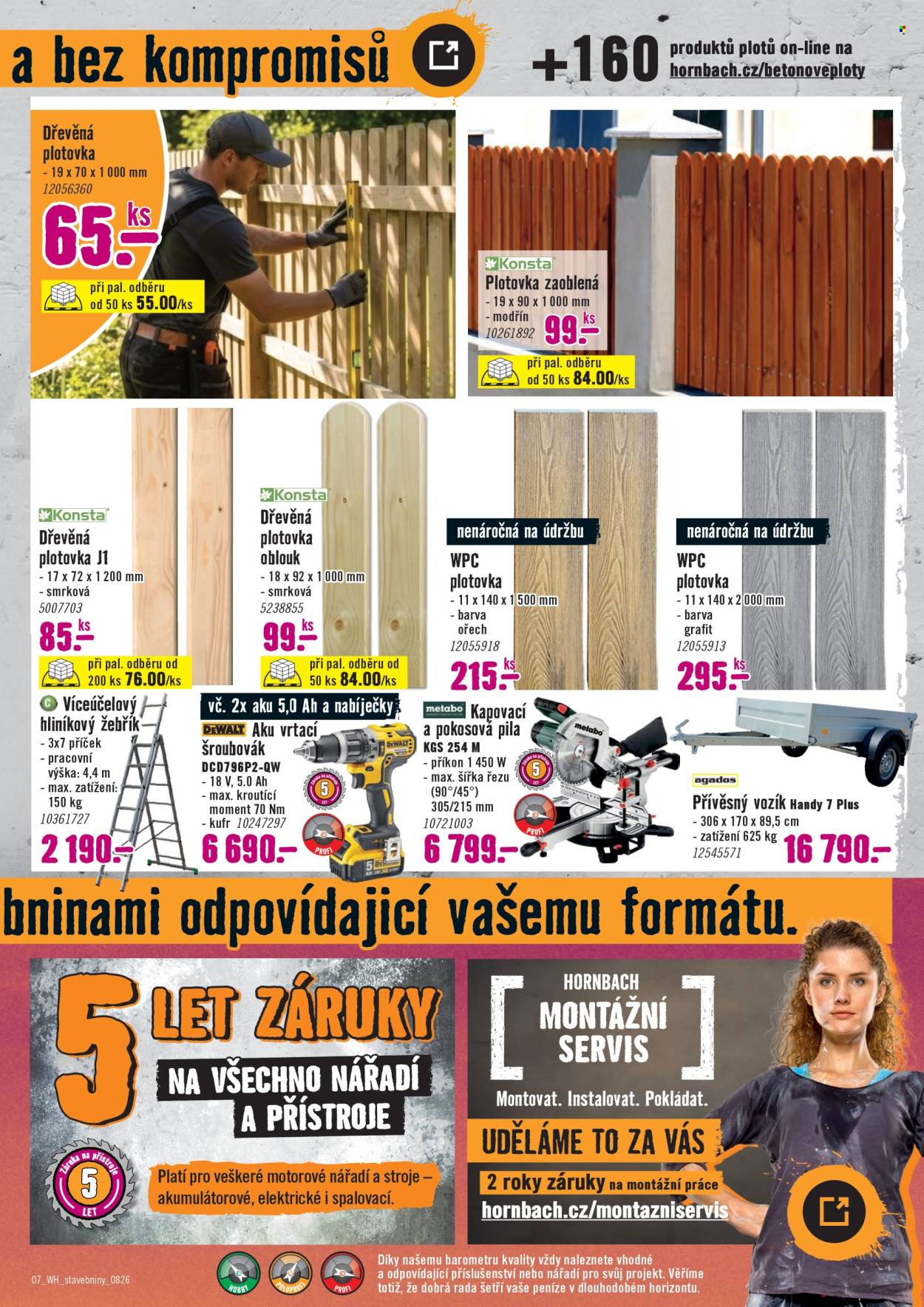 Leták HORNBACH - 26.8.2026 - 9.9.2026. Strana 7