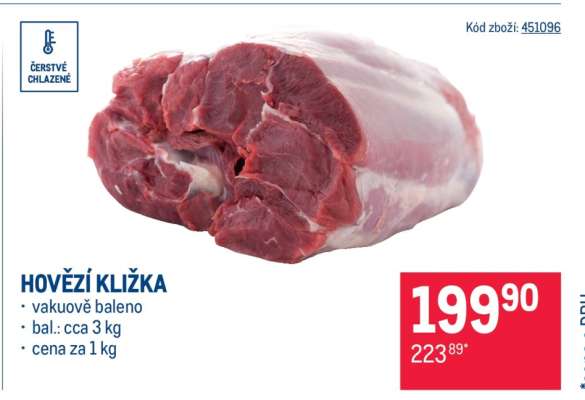 Hovězí kližka