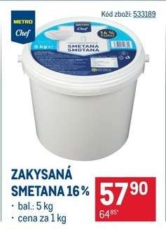 Zakysaná smetana 16%