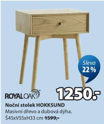 NOČNÍ STOLEK HOKKSUND