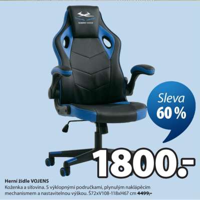 HERNÍ ŽIDLE VOJENS