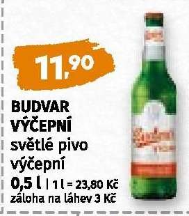 Budvar výčepní