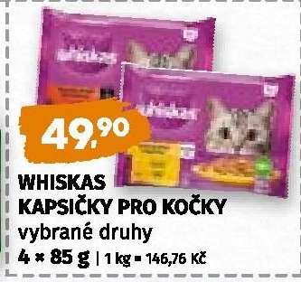 Whiskas kapsičky pro kočky