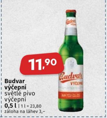 Budvar výčepní