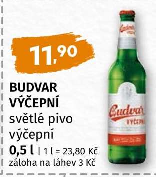 Budvar výčepní