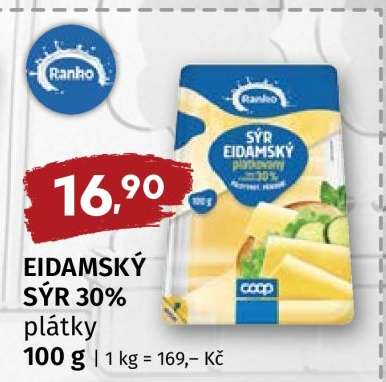 Ranko EIDAMSKÝ SÝR 30%