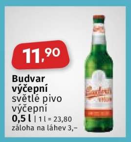 Budvar výčepní
