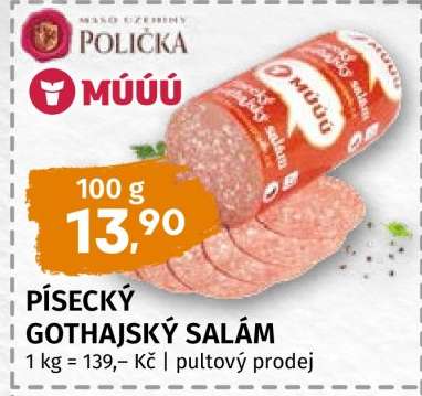 Písecký gothajský salám