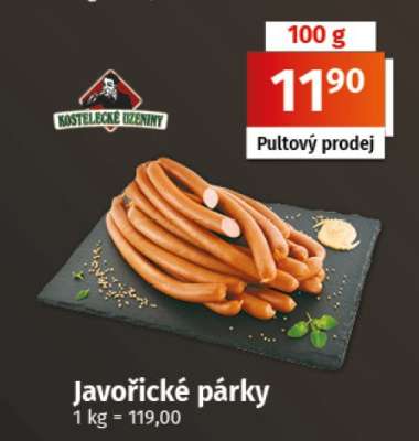 Javořické párky