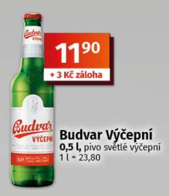 Budvar výčepní