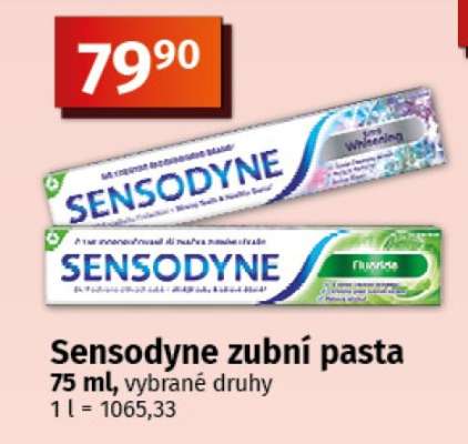 Sensodyne zubní pasta*