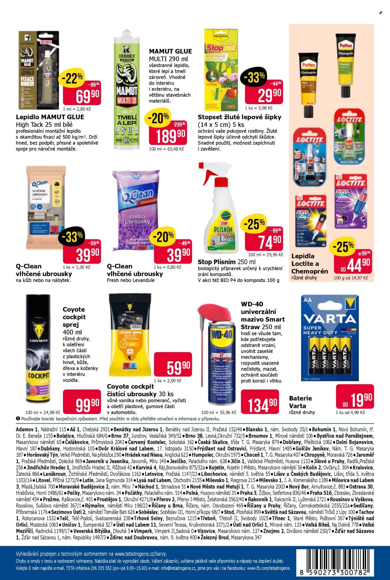 Leták Teta drogerie - 27.8.2026 - 22.9.2026. Strana 2
