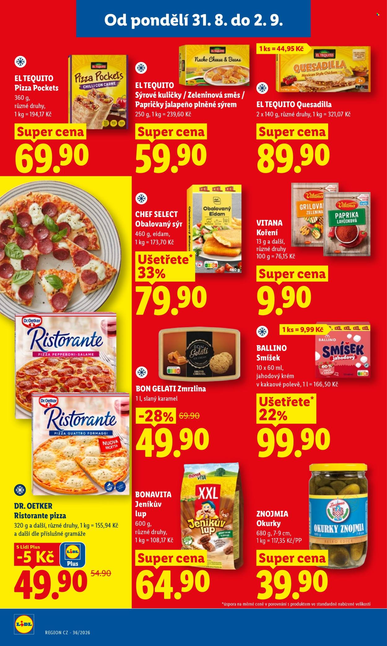 Leták Lidl - 31.8.2026 - 2.9.2026. Strana 26