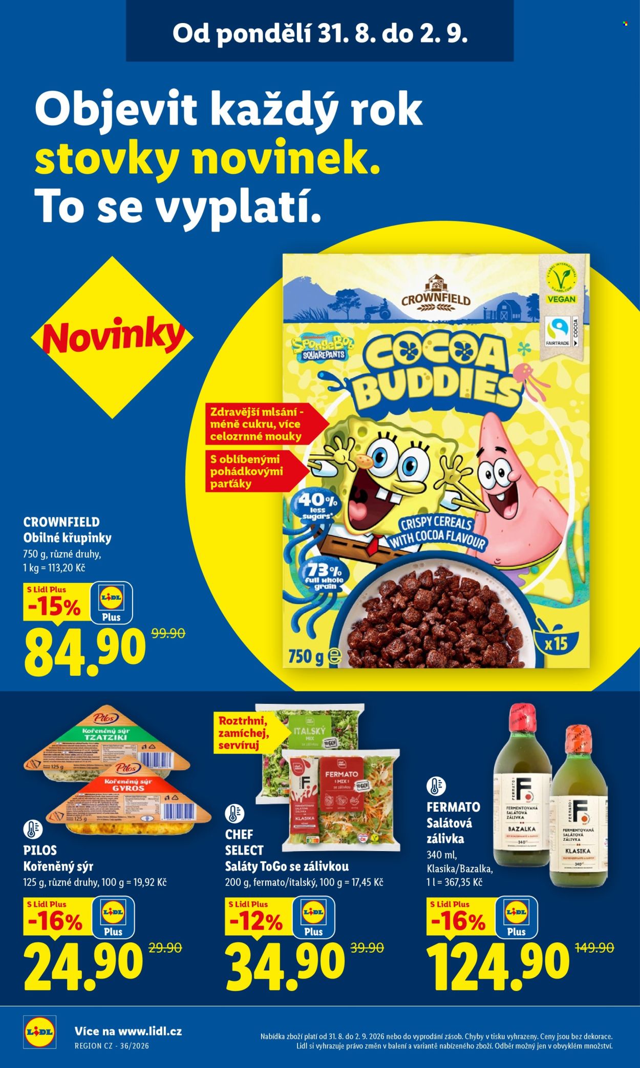 Leták Lidl - 31.8.2026 - 2.9.2026. Strana 34