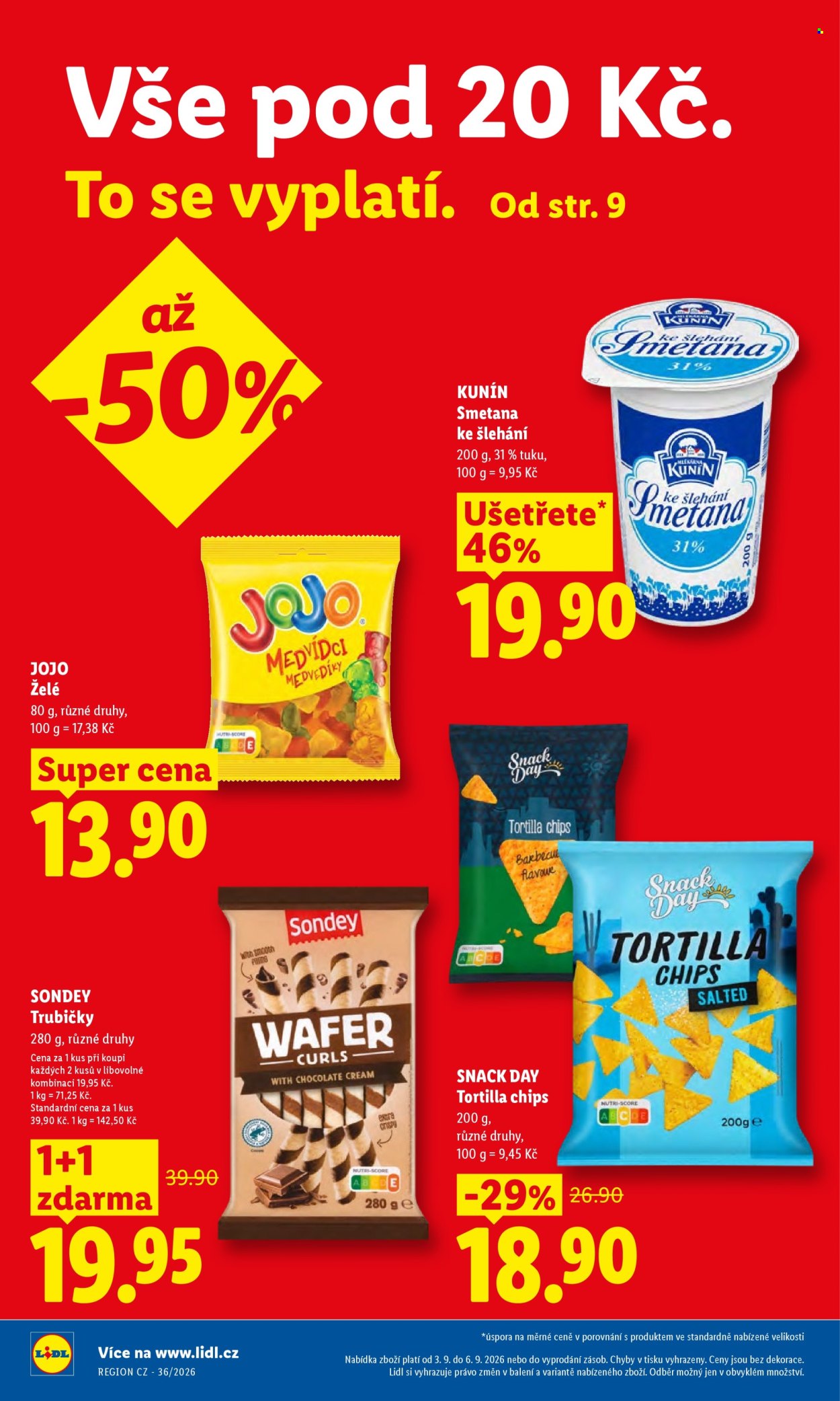 Leták Lidl - 3.9.2026 - 6.9.2026. Strana 2