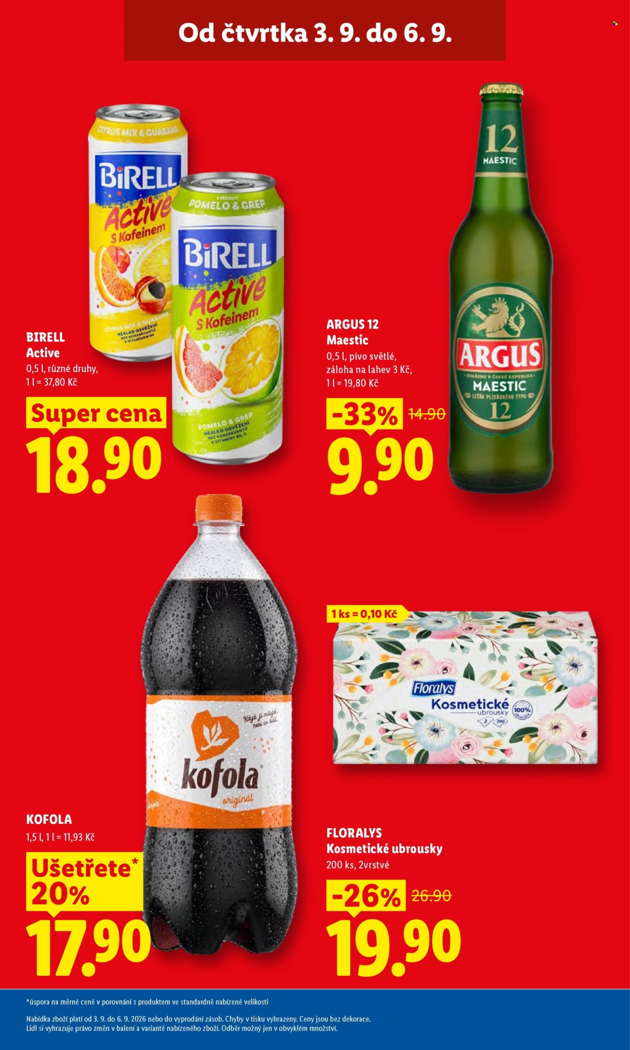 Leták Lidl - 3.9.2026 - 6.9.2026. Strana 3