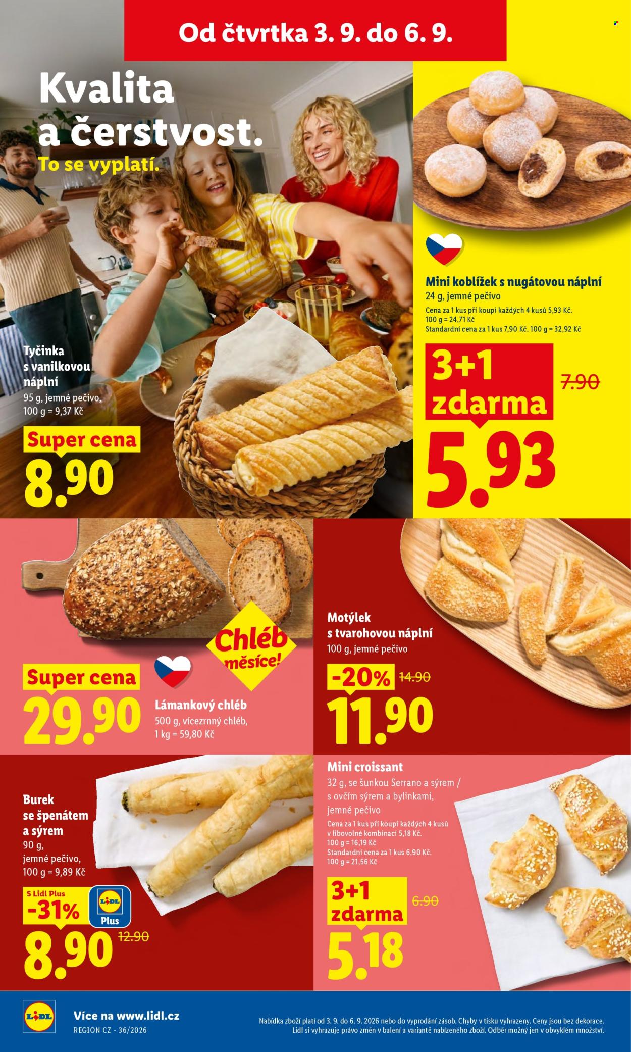 Leták Lidl - 3.9.2026 - 6.9.2026. Strana 18