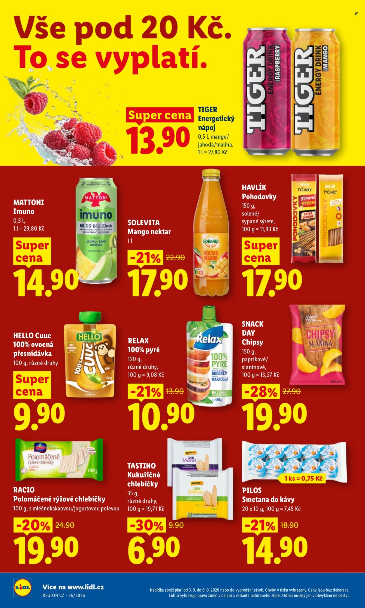 Leták Lidl - 3.9.2026 - 6.9.2026. Strana 24
