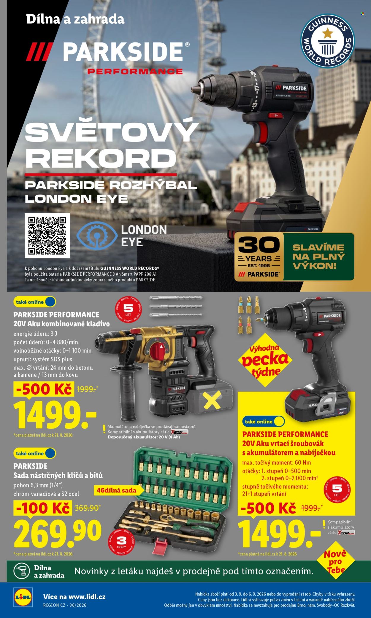Leták Lidl - 3.9.2026 - 6.9.2026. Strana 32