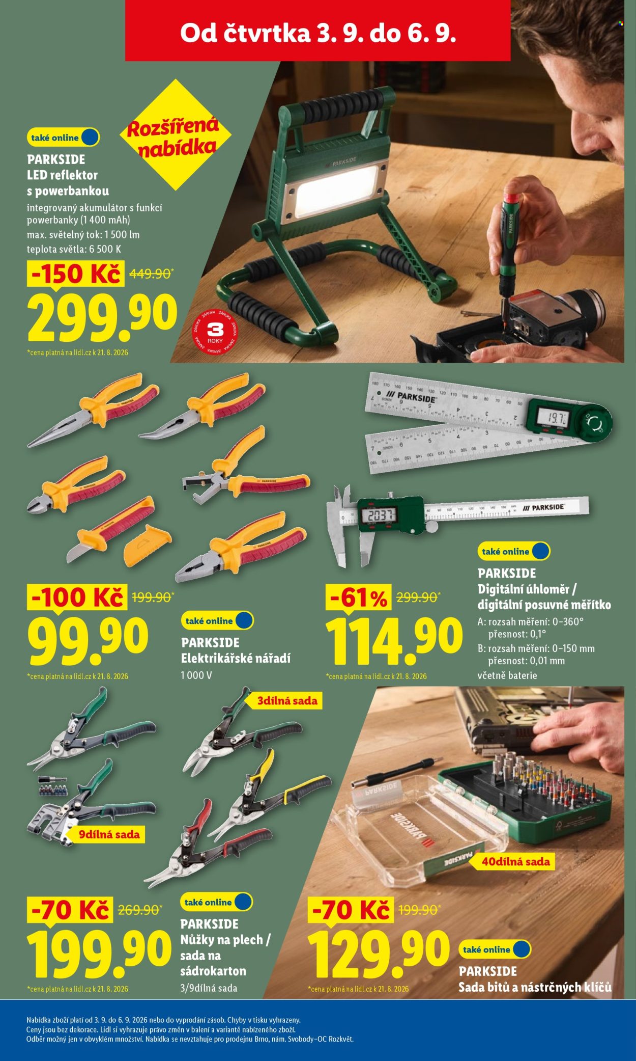 Leták Lidl - 3.9.2026 - 6.9.2026. Strana 37