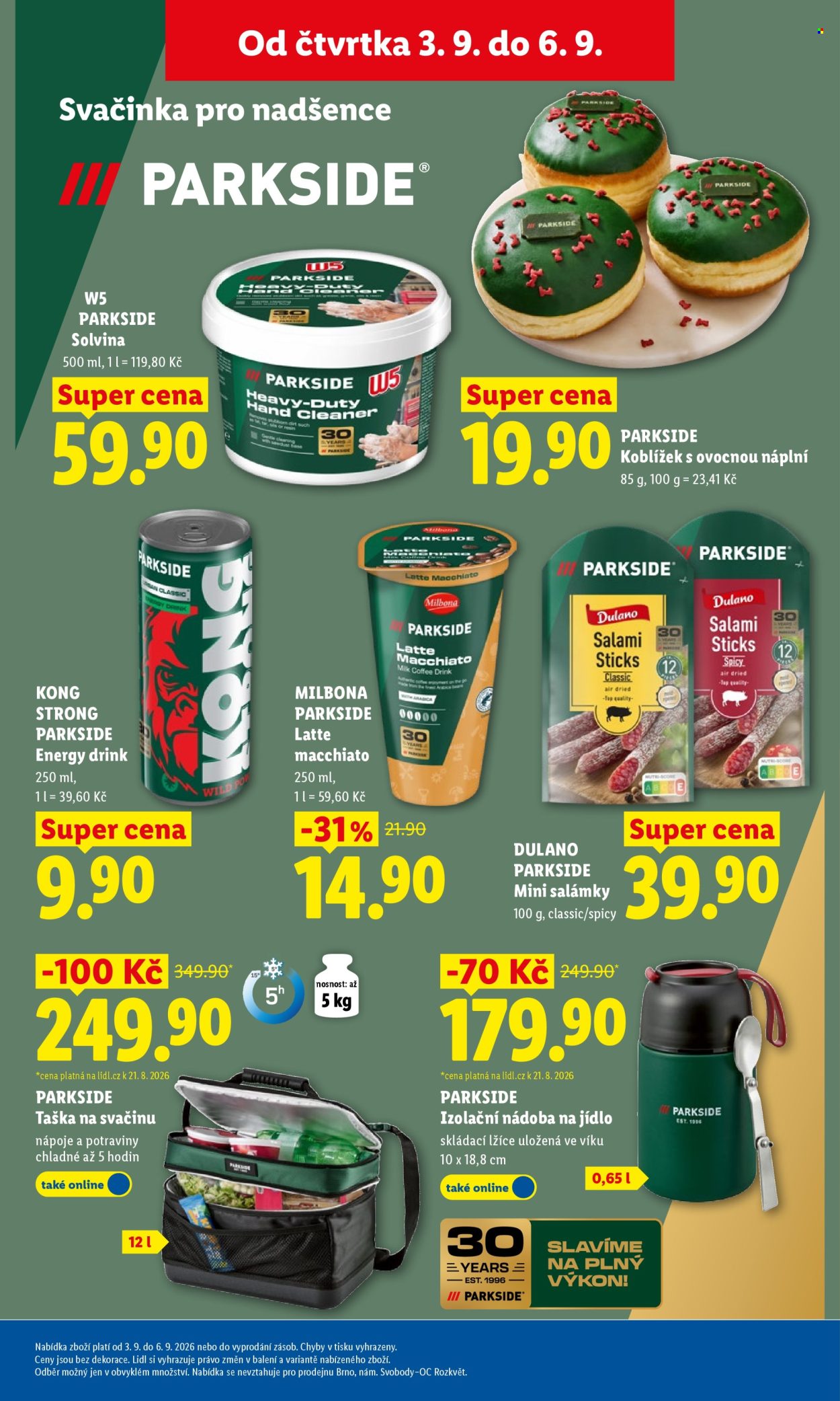 Leták Lidl - 3.9.2026 - 6.9.2026. Strana 39