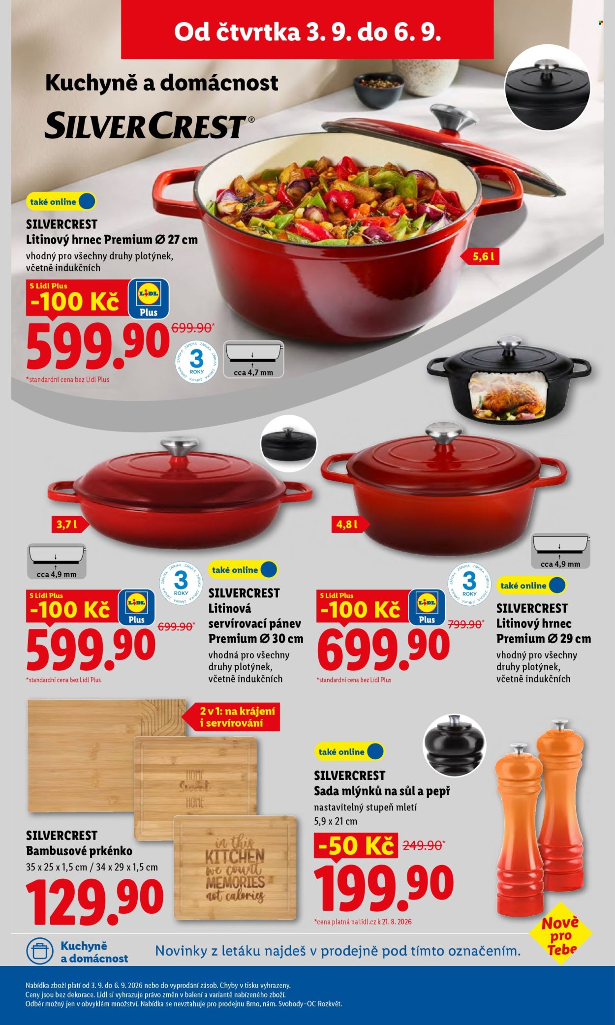 Leták Lidl - 3.9.2026 - 6.9.2026. Strana 41