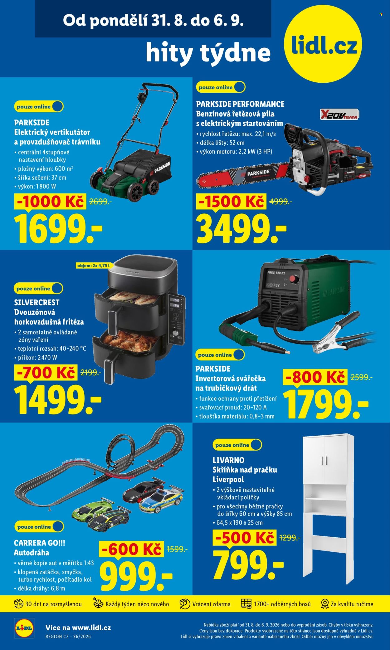 Leták Lidl - 3.9.2026 - 6.9.2026. Strana 45