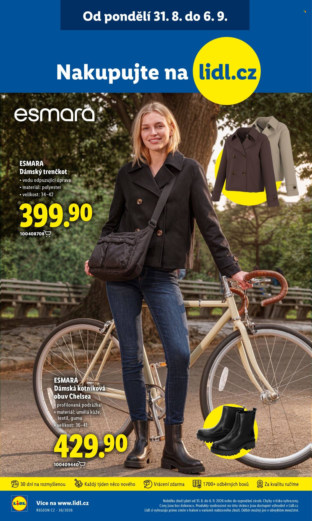 Leták Lidl - 3.9.2026 - 6.9.2026. Strana 46