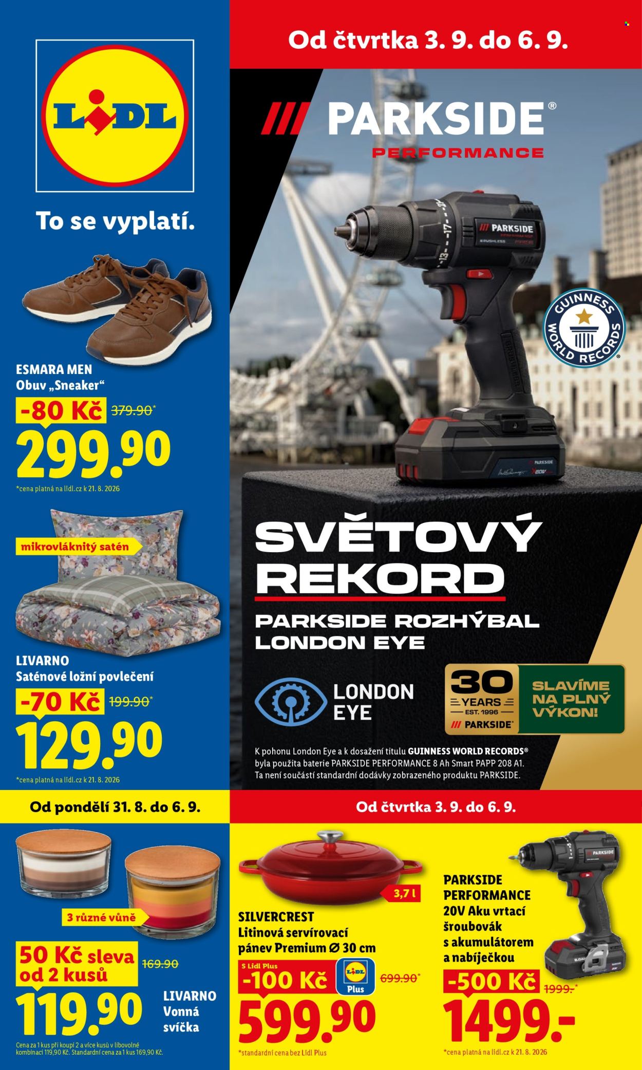 Leták Lidl - 31.8.2026 - 6.9.2026. Strana 1