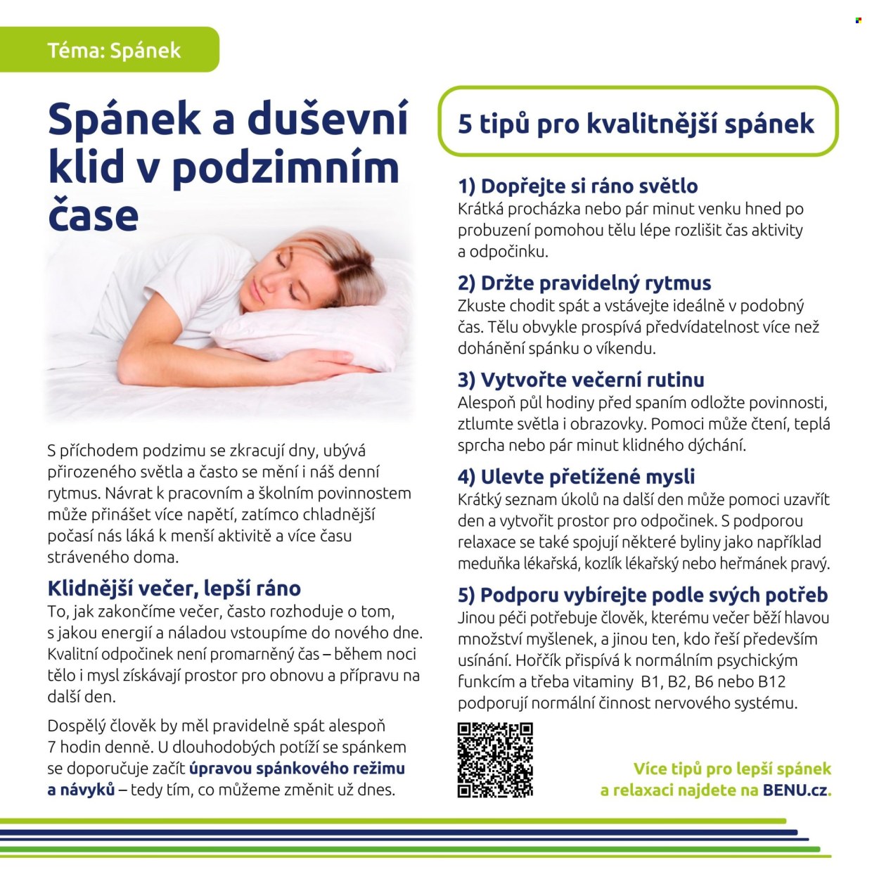 Leták BENU Lékárna. Strana 17
