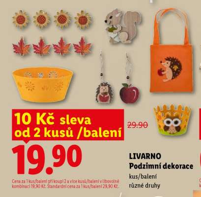 LIVARNO Podzimní dekorace