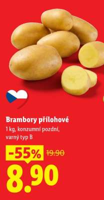 Brambory přílohové