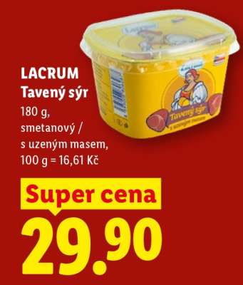 LACRUM Tavený sýr