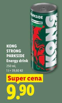 KONG STRONG PARKSIDE Energy drink