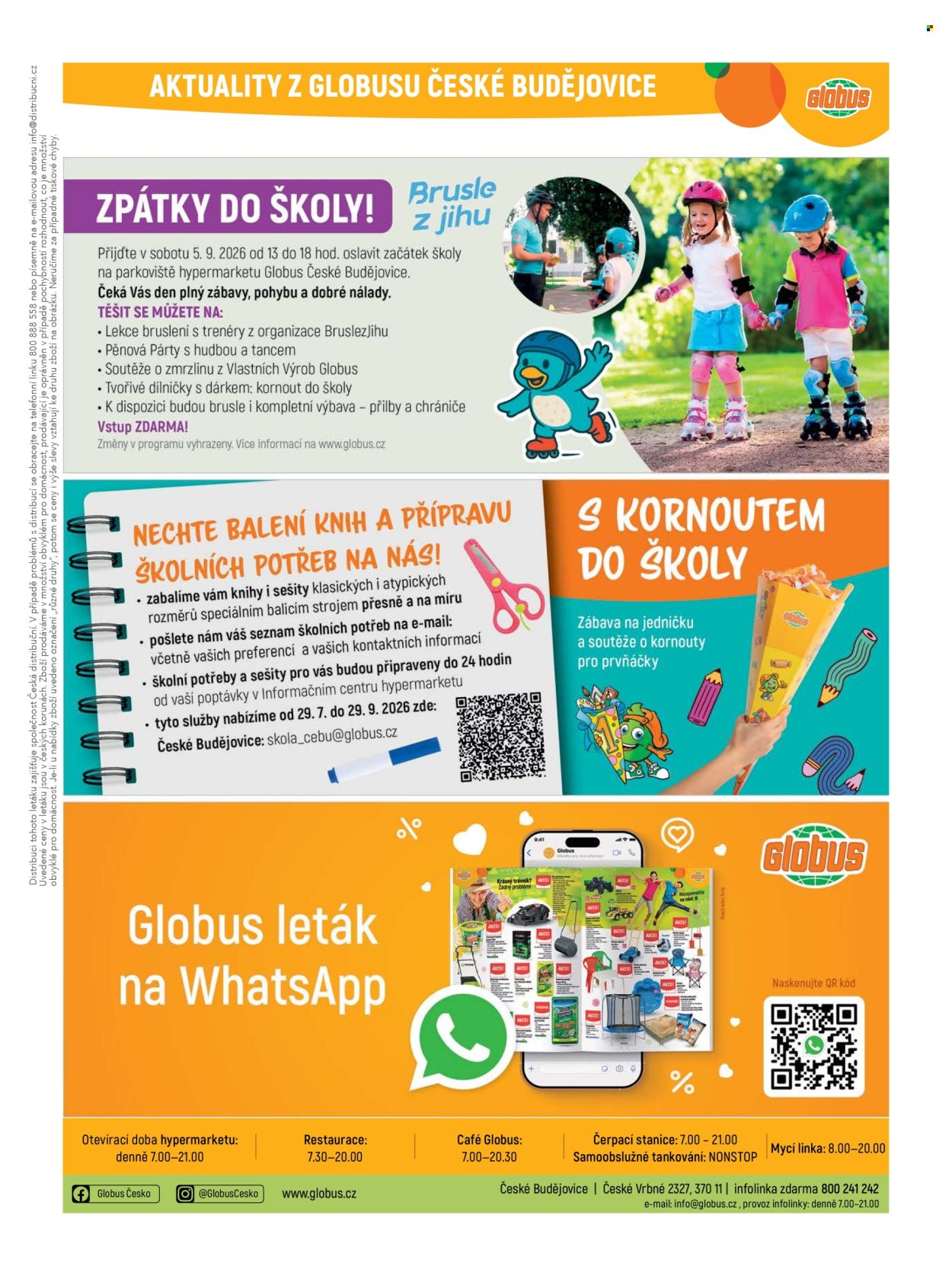 Leták Globus - 2.9.2026 - 8.9.2026. Strana 39